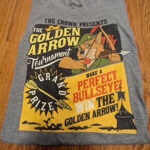 Disney Robinhood short sleeve Graphic tee shirt Large